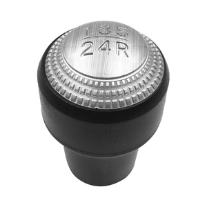 Pomo de palanca de cambios Sirui de aleación de aluminio con baño de plata para Hyundai Elantra Tucson IX35 Sportage Cerato - Product Image 1