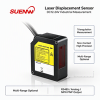 Capteur de déplacement laser numérique haute précision SUENW, interrupteur optique, capteur laser analogique RS-485 pour la mesure de distance