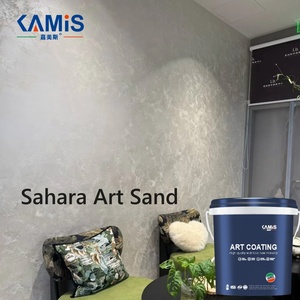 <span class=keywords><strong>Peinture</strong></span> murale texturée Sahara Or & <span class=keywords><strong>Argent</strong></span> pour murs intérieurs décoratifs avec finition métallique chatoyante - Product Image 2
