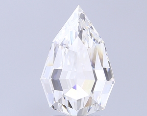 Diamant blanc de 3,79 carats de forme poire, cultivé en laboratoire, clarté VS1, forme fantaisie, diamant non monté pour bijoux fins de luxe - Product Image 1