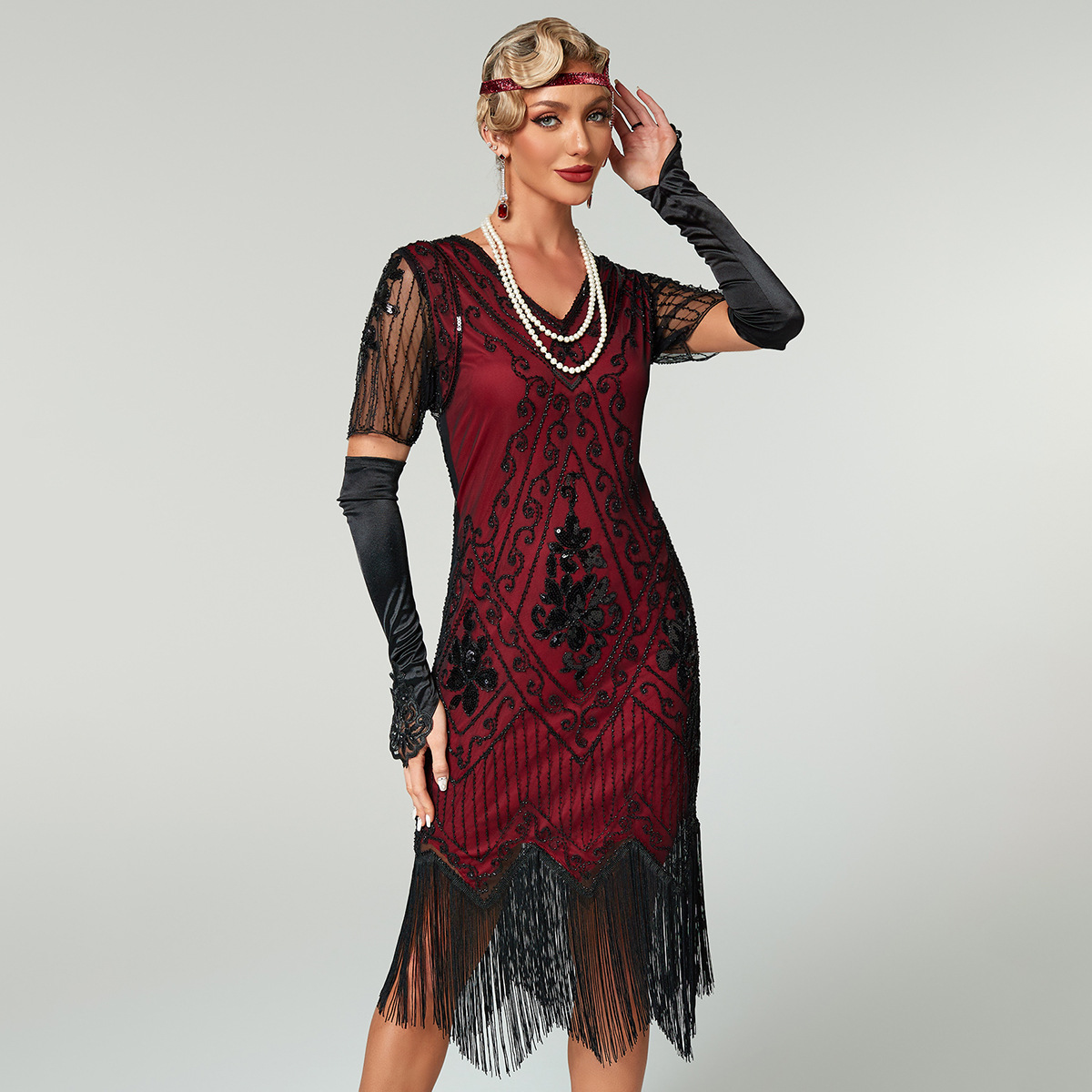 lace 20s dress 1920s Cream and Blush Intricate Lace Gown Annie's Ibiza Online
