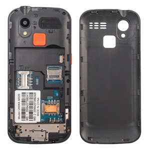 Téléphone <span class=keywords><strong>portable</strong></span> original UNIWA M220 Elder de 1.77 pouces, batterie de 800mAh, réseau: 2G, SOS, lampe de poche LED, FM, prise UK - Product Image 3
