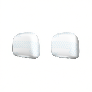 Fundas para reposacabezas Bmw, 2 piezas, material de poliéster Pu frontal, protección interior moderna para todas las estaciones - Product Image 1