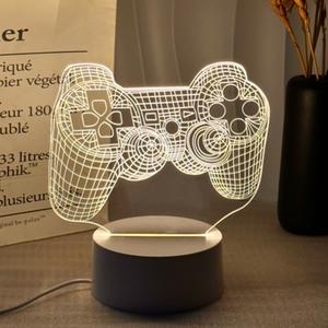 Customized 3D Game Room Desktop Lamp Game Console Icon LED Bedside Night <b>Light</b> - Product Image 5