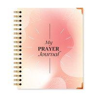 Cuaderno Espiral de Tapa Dura con Impresión de Logotipo Personalizado, Diario de Afirmaciones, Gratitud, Manifestación, Oración y Autocuidado