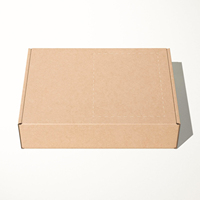 Emballage de courrier artisanal Boîte en carton ondulé Boîte d'expédition brune Fournisseur Boîtes d'expédition personnalisées 9x6x3 pour extensions de cheveux