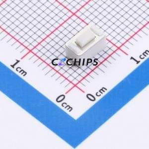 YTS-B013-1A Tactile Switch SMD,6x3.5mm Switch Single Pole Single Throw Rectangle Button 1.6N Vertical Mount - Product Image 1