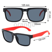 Enfants lunettes de soleil enfant garçon fille lunettes de soleil en plastique pas cher promotion mignon mode amusant flex bébé rond coeur lunettes de soleil