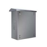 Boîtier en acier inoxydable SUS304 IP68, étanche à la poussière et à l'eau, armoire électrique en acier inoxydable, boîtier de commande en acier inoxydable pour usine