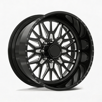 Rines Forjados Personalizados de Perfil Cóncavo Profundo 22X14 24X16 28X14 30X12 26X14 Pulidos para Camionetas con 8X170 8X180 6X135 para Ford F250 RAM 2500