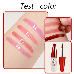 Brillo Labial Mate de 4 Tonos, Resistente al Agua 72h, Antiadherente, con Logotipo Personalizado, Alta Pigmentación, Tinte Labial Desprendible, <span class=keywords><strong>Henna</strong></span> Vegana - Product Image 2