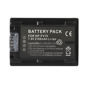 <span class=keywords><strong>NP</strong></span>-<span class=keywords><strong>FV70</strong></span> <span class=keywords><strong>NP</strong></span> <span class=keywords><strong>FV70</strong></span> Аккумулятор для камеры Sony <span class=keywords><strong>NP</strong></span> FV50 FV30 HDR-CX230 HDR-CX150E HDR-CX170 CX300 Z1 2100 мАч перезаряжаемые Baterias - Product Image 3