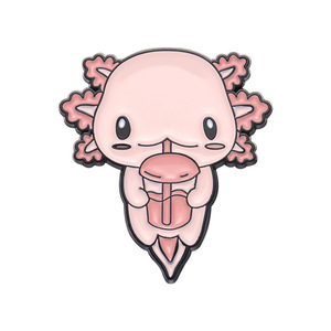 Offre Spéciale dessin animé émail nickelé en alliage de Zinc épingle à chapeau salamandre géante belle épinglette pour l'artisanat ou les cadeaux en métal - Product Image 6