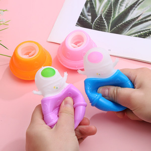 ของเล่นบีบลดความเครียดรูปนักบินอวกาศและดวงจันทร์ Jincan TPR Squishy สำหรับเด็ก ของขวัญคลายเครียด - Product Image 4