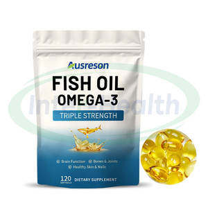 น้ำมันปลาฮาลาลแคปซูลนิ่มหัวใจสมองอาหารเสริม1000มก. Omega3น้ำมันปลาโอเมก้า<span class=keywords><strong>3</strong></span>แคปซูลนิ่ม - Product Image 1