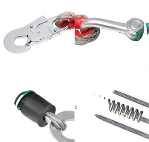 Usine de haute qualité Offre Spéciale sécurité câble métallique saisir antichute systèmes antichute ligne de vie auto-rétractable antichute - Product Image 3