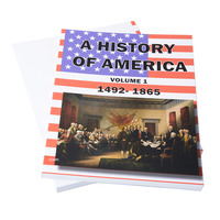 Impression personnalisée en gros Histoire offset Impression Livres anglais Boîte Magazine Catalogue Chine-Made Papier Durable Carton