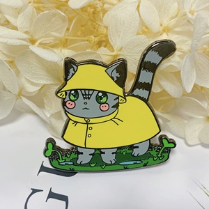 Épinglette personnalisée en métal, fabrication chinoise, sans minimum de commande, badge en métal, logo imprimé doré brillant, dessin animé, anime, épinglette en émail dur, épinglette personnalisée souple - Product Image 6