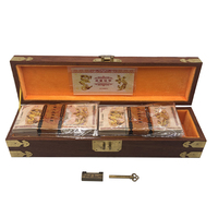 1000 Pcs Chinese Draak En Phoenix Gele Draak Bankbiljet Honderd Quintillion Vigintillion Bankbiljet In Draak Houten Doos