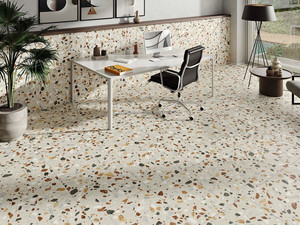 Nouveau <span class=keywords><strong>Terrazzo</strong></span> Blanc Coloré Pierre Artificielle Salle <span class=keywords><strong>De</strong></span> Bains Cuisine Comptoir Table Top <span class=keywords><strong>Terrazzo</strong></span> Carrelage Décoration Intérieure <span class=keywords><strong>Terrazzo</strong></span> - Product Image 4
