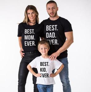 Venta al por mayor de conjuntos navideños a juego para la familia, camisetas para adultos y niños, atuendo para mamá, hija y papá, hijo, chico con mamá y papá para las vacaciones - Product Image 2
