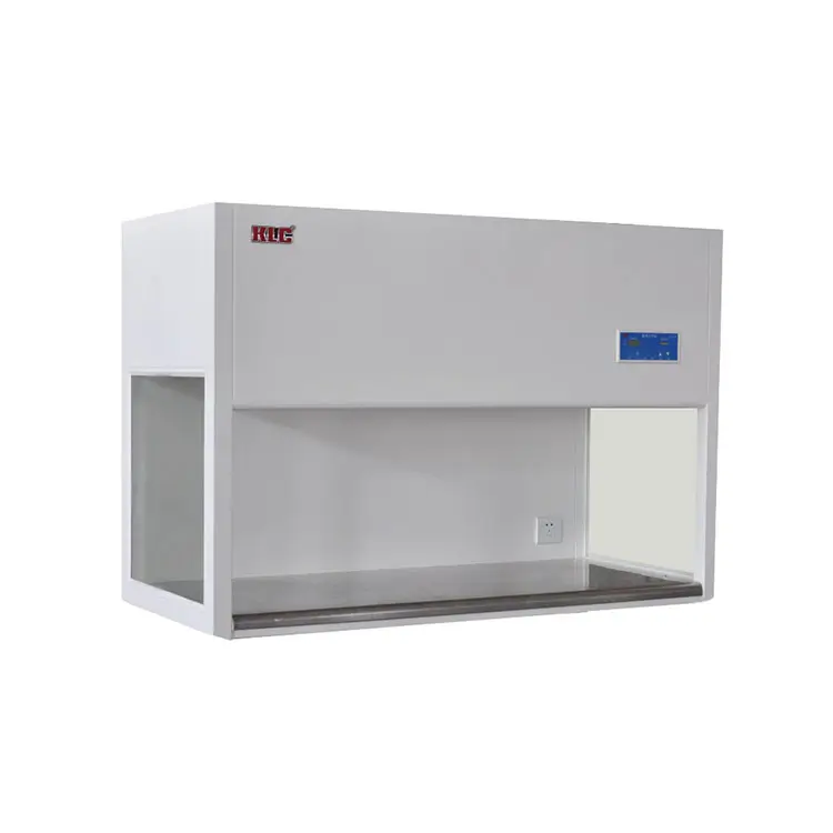 China preço barato h14 hepa filtro Mini Horizontal airflow hood/ Fume Hood laboratório limpeza equipamentos