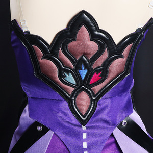 Baige Black Swan Cosplay Honkai Star Rail disfraz conjunto completo peluca vestido uniforme Halloween fiesta vestido para mujer - Product Image 5