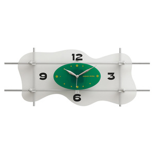 Wozoom Creative Minimalist Wall <b>Clock</b> Irregular Shape Analog Silent <b>Battery</b> Powered Living Room Decor - Product Image 5