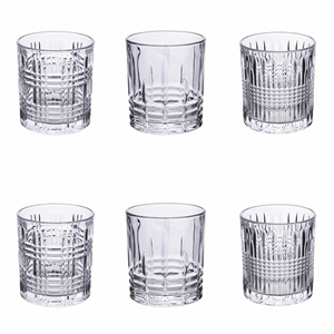 NUEVO JUEGO DE 6 VASOS VINTAGE DE 285 ML - Product Image 1