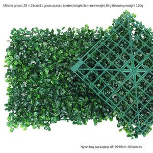 ผนังหญ้าเทียมตกแต่งพื้นหลัง ใช้ได้ทั้งภายในและภายนอกอาคาร  ใบยูคาลิปตัสสีเขียวเข้ากัน  ผนัง<span class=keywords><strong>ต้น</strong></span>ไม้พลาสติก PE - Product Image 6