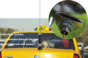 <span class=keywords><strong>Antenne</strong></span> de <span class=keywords><strong>d</strong></span>écoration de <span class=keywords><strong>voiture</strong></span> mobile de fouet en acier ALAN9 de 1.5M 0MHZ pour <span class=keywords><strong>voiture</strong></span> de camion de SUV avec le support noir RB400 réglable - Product Image 5