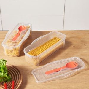Customized Microwaveable Noodle Box New Design Food Container Microwavable <b>Kitchen</b> <b>Storage</b> Box Microwave Glass Lunchbox - Product Image 3