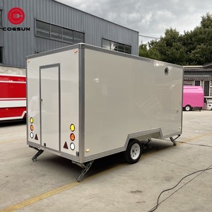 Remolque de Comida Móvil de Lujo Totalmente Equipado, Construcción de Acero Inoxidable y Aluminio, Compartimentos Aislados, Resistente a la Oxidación, para Tiendas de Comida y Barbacoa - Product Image 3
