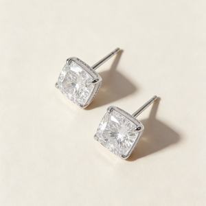 Boucles d'oreilles solitaires en <span class=keywords><strong>diamant</strong></span> créé en laboratoire certifié IGI GIA <span class=keywords><strong>1</strong></span>-<span class=keywords><strong>2</strong></span> carats, en or massif 18k 14k, bijoux fins - Product Image 4