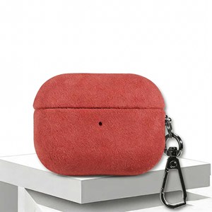 Funda de cuero de gamuza premium para Apple AirPods 1/2/3/4/Pro/Pro2/Pro3 – Funda protectora a prueba de golpes con carga magnética - Product Image 4