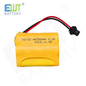 5s1p Ni-cd AA 700mAh 6V Nicd RC 장난감 SM 플러그 <span class=keywords><strong>6.0V</strong></span> 충전식 배터리 팩 판매 - Product Image 5