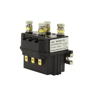 ADC200 12VDC 200A Để Chuyển Đổi Tải Điện Dung DC Contactor, Được Sử Dụng Trong Cần Cẩu Điện AOKAI Thường Đóng Contactor