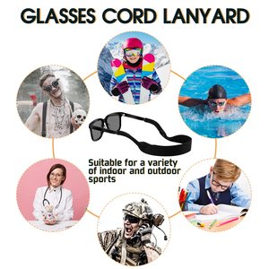 Correas de Neopreno Personalizadas para Gafas de Sol, para Hombre y Mujer, Correa Flotante Suave para Gafas, Retenedor de Seguridad para Gafas, para Actividades Acuáticas y Aventuras - Product Image 6