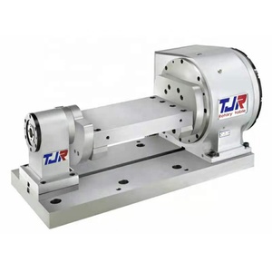 Mesa Rotatoria de 5 Ejes de Alta Precisión TJR, Mesa Inclinable Indexable de 3+2 Ejes para Fresadora - Product Image 2