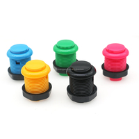BAOLIAN 28mm bouton poussoir Arcade boutons poussoirs commutateur de jeu pour pièce poussoir vidéo poisson jeu Console fente PCBA bricolage