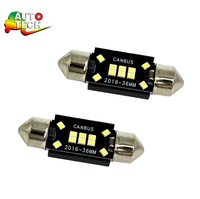 Nouvelles ampoules LED dôme pour voiture DC12V/24V 5050SMD 31/36/39/41mm 0.8W 4W, éclairage intérieur et plaque d'immatriculation