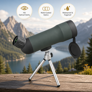 <span class=keywords><strong>OBEST</strong></span> Hochwertiges 20x50 Zoom Monokular Outdoor-Teleskop mit Tragbarem Stativ Nachtsicht OBM6025 Nicht Wasserdicht - Product Image 2