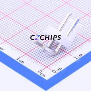 B2PS-VH(LF)(SN) Wire-to-Board Pin Header Bent Lead Through Hole,P=3.96mm Connector 1x2P 3.96mm Right Angle Insert VH - Product Image 2