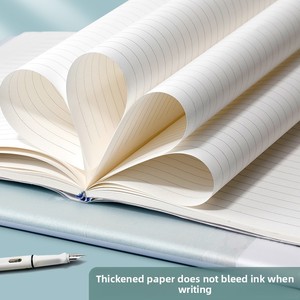 Carnet de notes A5 de haute qualité à couverture souple, édition jeunesse, avec couverture en papier coloré, style tendance créatif, pages épaissies, reliure collée - Product Image 4