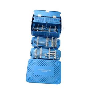 2.4 2.7mm Small Fragment Mini Plate Instruments Orthopedic Surgical Multiaxial Distal Radius Ulna Locking Plate Instrument Set