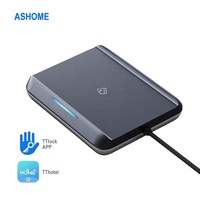 Sistema de Gestión Hotelera E5 TT, Codificador con Aplicación Ttlock, Lector de Tarjetas, Codificador de Tarjetas Inteligentes de 13.56mhz, Lector y Emisor de Tarjetas RFID