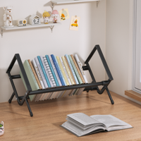 Étagère de rangement pour livres Étagère à livres pour enfants Étagère de rangement rétractable en métal sous le bureau