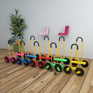 Scooter auto-équilibrant pour enfants 3 1 pour 2-6 ans pliable amortisseur cadre en métal vélo d'exercice en plein air amusant équilibre pour enfants - Product Image 5