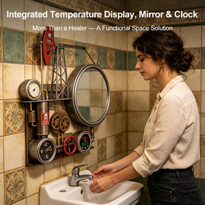 <span class=keywords><strong>Chauffe</strong></span>-<span class=keywords><strong>eau</strong></span> électrique instantané 220V de style rétro, série avion, économie d'énergie - Product Image 4