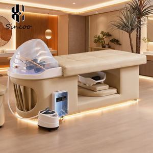Manufacturer Modern Japanese <b>Head</b> Spa <b>Style</b> Beauty Salon Luxury Massage <b>Head</b> Spa Shampoo Bed for Facial for Barber Shops - Product Image 1